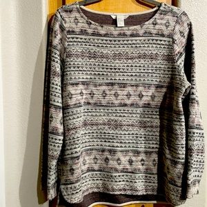 Patterned Long Sleeve